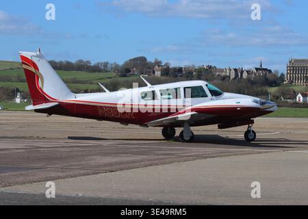 A Piper PA-39-160 Turbo Twin Comanche C/R Stockfoto