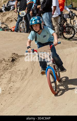 Dirtyfest BMX Downhill Race 2024 Stockfoto
