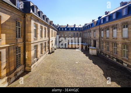 Palast der Compiegne, eine ehemalige königliche und kaiserliche Residenz in Picardie, Frankreich Stockfoto
