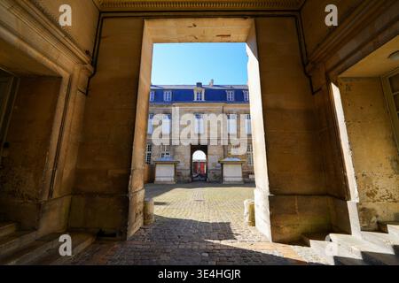 Palast der Compiegne, eine ehemalige königliche und kaiserliche Residenz in Picardie, Frankreich Stockfoto
