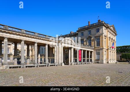 Palast der Compiegne, eine ehemalige königliche und kaiserliche Residenz in Picardie, Frankreich Stockfoto