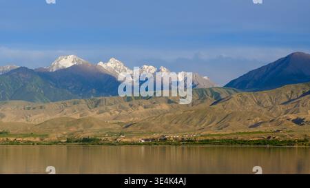 Issykkul See in Kirgisistan Stockfoto