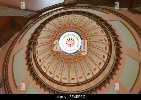 Die Rotunde am Ohio State Capitol Building in Columbus, Ohio, USA. Stockfoto