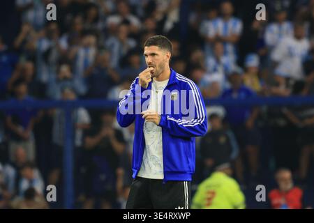 Buenos Aires, Argentinien, 27. März 2026: Rodrigo de Paul aus Argentinien vor dem Spiel für die Freundschaftsspiele zur WC2026 FIFA in La Bombonera Alberto Stockfoto