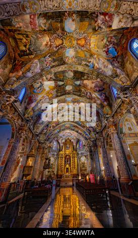 Die Kirche San Nicolas, Valencia, Spanien Stockfoto