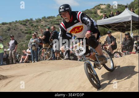 Dirtyfest BMX Downhill Race 2024 Stockfoto