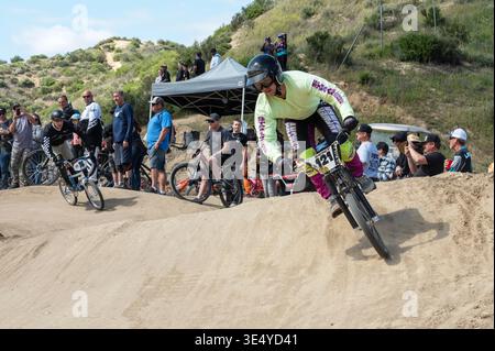 Dirtyfest BMX Downhill Race 2024 Stockfoto
