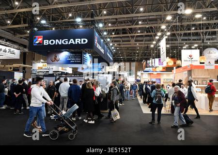 Internationale Lebensmittelmesse SIRHA in Paris - Frankreich Stockfoto