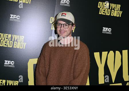 Los Angeles, Kalifornien, USA. 30. März 2026. Casey Hanley bei der Los Angeles Premiere von „Over Your Dead Body“ im Vidiots am 30. März 2026 in Los Angeles, Kalifornien. Quelle: Michael Mattes/Ad Media/Alamy Live News Stockfoto