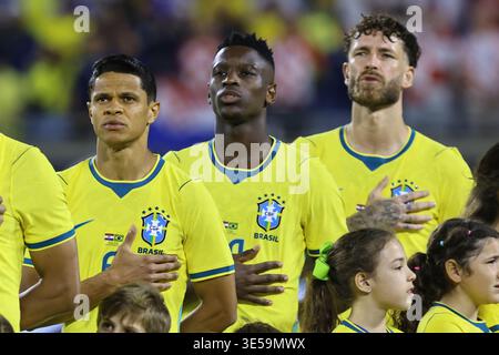 Orlando, Vereinigte Staaten von Amerika, /31. März 2026, Brasilien vs Kroatien International Friendly, im Camping World Stadium, brasilianische Nationalmannschaft, Do Stockfoto