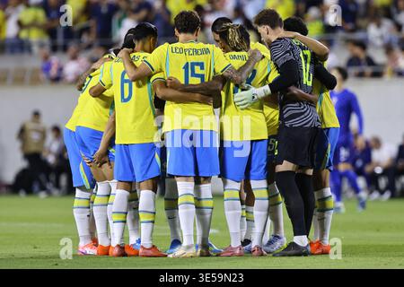 Orlando, Vereinigte Staaten von Amerika, /31. März 2026, Brasilien vs Kroatien International Friendly, im Camping World Stadium, brasilianische Nationalmannschaft, Stockfoto