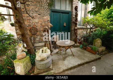 LA RUCHE ARTIST RESIDENCE PARIS Stockfoto