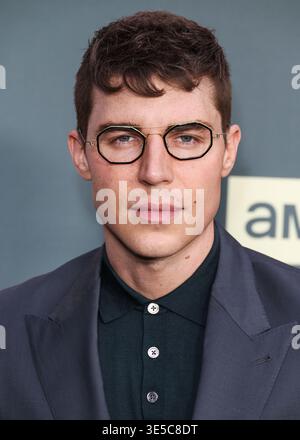 Hollywood, Usa. April 2026. HOLLYWOOD, LOS ANGELES, KALIFORNIEN, USA - MÄRZ 31: Nolan Gerard Funk kommt zur Los Angeles Premiere von AMC's 'The Audacity' Staffel 1, die am 31. März 2026 in der Academy of Motion Picture Arts and Sciences - Linwood Dunn Theater in Hollywood, Los Angeles, Kalifornien, USA stattfindet. (Foto: Xavier Collin/Image Press Agency) Credit: Image Press Agency/Alamy Live News Stockfoto