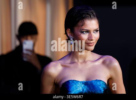 New York, Usa. April 2026. Zendaya kommt auf dem roten Teppich bei der Premiere von „The Drama“ auf dem Regal Union Square am Donnerstag, den 2. April 2026 in New York City an. Foto: John Angelillo/UPI Credit: UPI/Alamy Live News Stockfoto