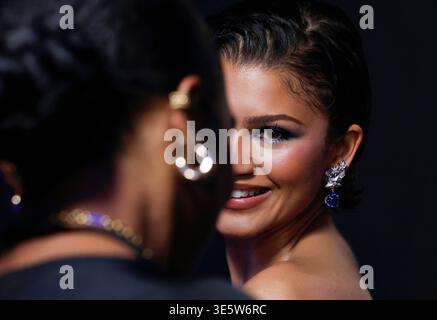 New York, Usa. April 2026. Zendaya kommt auf dem roten Teppich bei der Premiere von „The Drama“ auf dem Regal Union Square am Donnerstag, den 2. April 2026 in New York City an. Foto: John Angelillo/UPI Credit: UPI/Alamy Live News Stockfoto