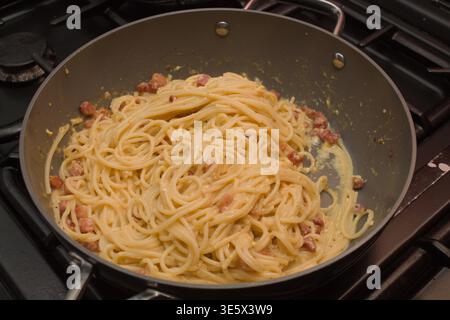 Carbonara Stockfoto