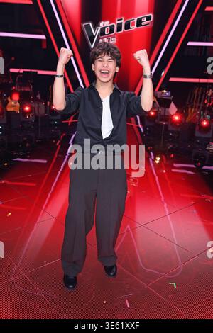 Kandidat Fabio - THE VOICE KIDS FINALE 2026 im Studio Berlin Adlershof ...