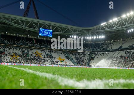 Torino, Italien: 2026. März 31: Ein allgemeiner Blick auf das Allianz-Stadion (Juventus) ist vor der FIFA-Weltmeisterschaft 2026 zu sehen Stockfoto