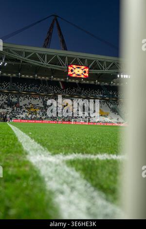 Torino, Italien: 2026. März 31: Ein allgemeiner Blick auf das Allianz-Stadion (Juventus) ist vor der FIFA-Weltmeisterschaft 2026 zu sehen Stockfoto