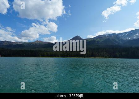 Maligne Lake, Kanada Stockfoto