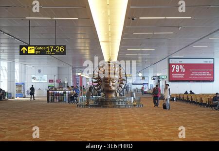 Indira Gandhi internationaler Flughafen zollfrei in Delhi Stockfoto