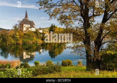 Maria Wörth, Wörthersee, Kärnten, Österreich Stockfoto