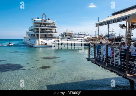 King's Restaurant in Paphos Marina and Harbour, Kato Paphos, Zypern Stockfoto