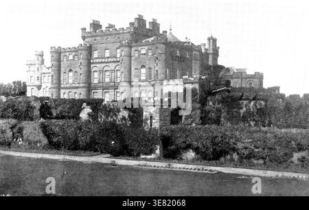 Residence Castles of Great Britain – Third Series: Scottish; Culzean Castle, Ayrshire, Sitz des Marquis of Ailsa, 1898. Aus Illustrated London News, 1898. Stockfoto