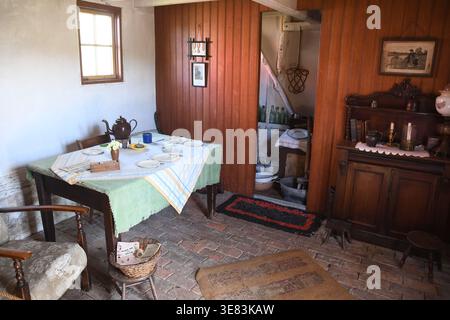 Leagrave Cottages, Chiltern Open Air Museum, Chalfont St Giles, Buckinghamshire, Großbritannien Stockfoto