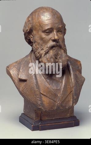 Porträt eines Mannes, um 1855. Stockfoto