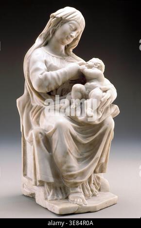 Madonna und Kind, zwischen 1520 und 1550. Stockfoto