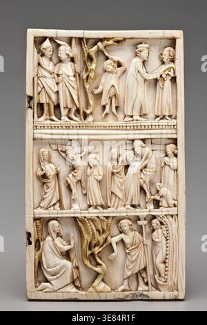 Szenen aus der Passion Christi, Ende des 13. Jahrhunderts. Stockfoto