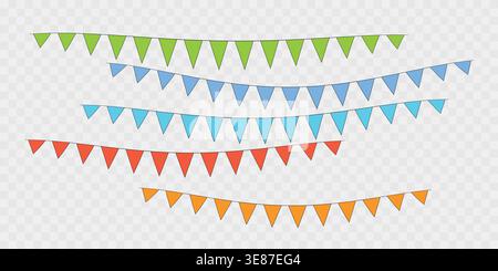 Eine Kollektion dekorativer Rahmen und Elemente für Scrapbooking. Scrapbooking-Set. Verschiedene Texturen und Ausdrucke. Vektor-Feiertagsillustration für Ihren Stock Vektor