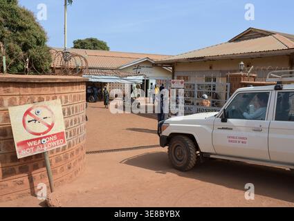 SÜDSUDAN, Bundesstaat Western Bahr el Ghazal, Stadt Wau, Comboni Missionskrankenhaus / SÜDSUDAN, Wau, Krankenhaus der Comboni Missionare Stockfoto