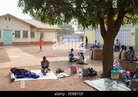 SÜDSUDAN, Bundesstaat Western Bahr el Ghazal, Stadt Wau, Comboni Missionskrankenhaus / SÜDSUDAN, Wau, Krankenhaus der Comboni Missionare Stockfoto