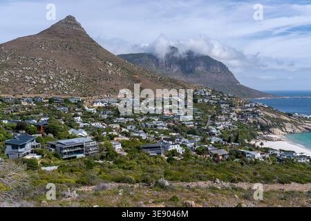 Blick auf llandudno in Kapstadt - Südafrika Stockfoto