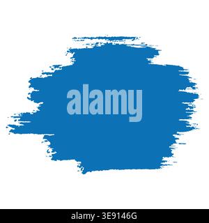 Handgezeichnete Schwarze Pinselstriche Grunge-Textur Stock Vektor