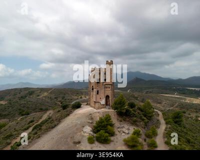 Schloss La Mota in Alhaurín el Grande, in der Provinz Málaga, Andalusien Stockfoto