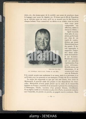 Octave Aubry (1881–1946) war ein französischer Historiker und Autor. Napoleon II. (1811–1832), bekannt als „Le roi de Rome“, war der Sohn von Napoleon Bonaparte. Der historische Fotodruck dokumentiert Band 2, Pariser Ausgabe, 1937, von Plon über das Leben und den historischen Kontext Napoleons II Stockfoto