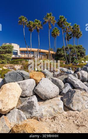 Los Angeles, Kalifornien, USA - 20. Oktober 2024: Malibu Beach in Los Angeles Stockfoto