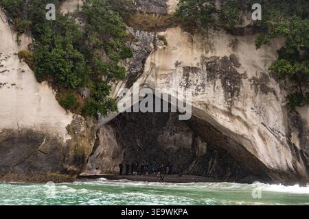Cathedral Cove, Mercury Bay, Coromandel Peninsula, Neuseeland Stockfoto
