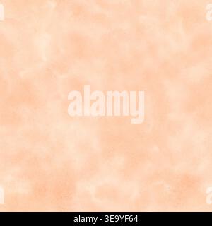 Weicher abstrakter nahtloser Hintergrund in weichen Pfirsichtönen, sanfte handgemalte Textur für Schreibwaren Textil und Design Stockfoto