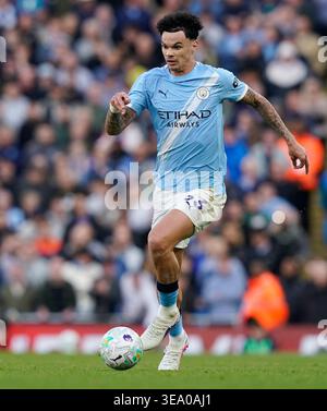 Manchester, Großbritannien. April 2026. Nico O’Reilly von Manchester City während des Spiels Manchester City gegen Arsenal Premier League im Etihad Stadium, Manchester. Der Bildnachweis sollte lauten: Andrew Yates/Sportimage Credit: Sportimage Ltd/Alamy Live News Stockfoto