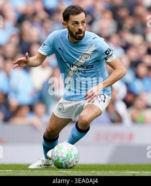 Manchester, Großbritannien. April 2026. Bernardo Silva von Manchester City während des Spiels Manchester City gegen Arsenal Premier League im Etihad Stadium, Manchester. Der Bildnachweis sollte lauten: Andrew Yates/Sportimage Credit: Sportimage Ltd/Alamy Live News Stockfoto