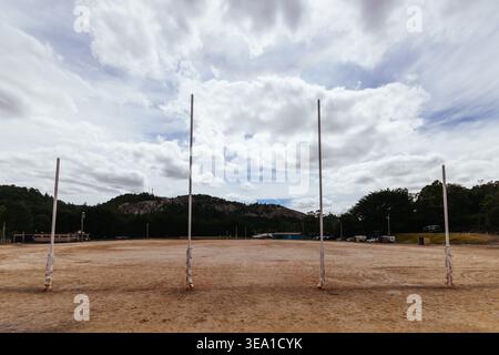 Die Stadt Queenstown in Tasmanien, Australien Stockfoto