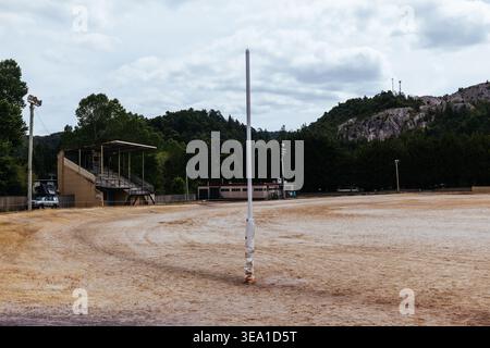 Die Stadt Queenstown in Tasmanien, Australien Stockfoto