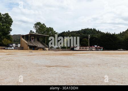 Die Stadt Queenstown in Tasmanien, Australien Stockfoto