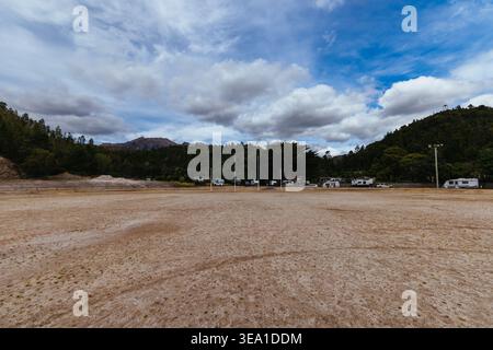 Die Stadt Queenstown in Tasmanien, Australien Stockfoto