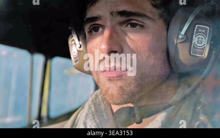 DER HUND SPIELT 2026 Filme der 20th Century Studios mit Jacob Elordi als ziviler Pilot Hig Stockfoto
