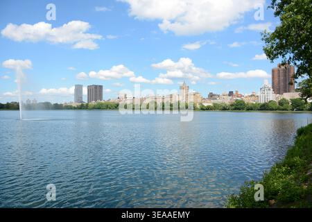 New York, NY, USA - 5. Juni 2019: Der größte Park im Central Park in New York City Stockfoto
